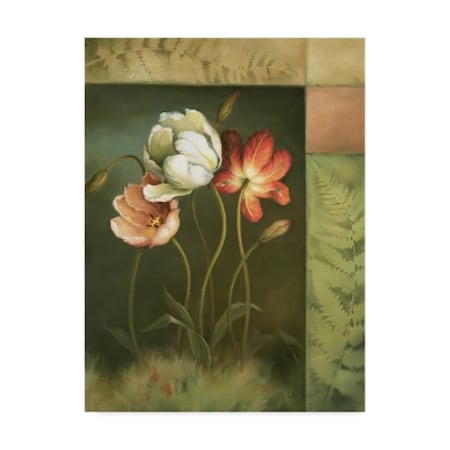 Lisa Audit 'Contemporary Tulips' Canvas Art,18x24